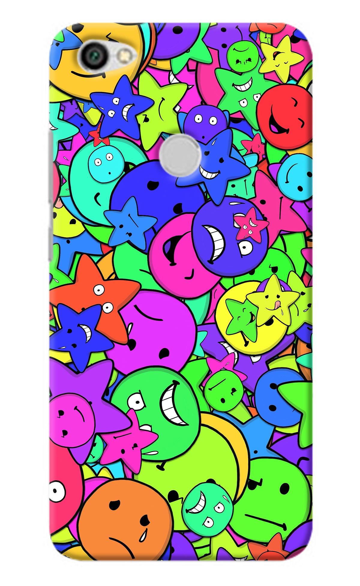 Fun Doodle Redmi Y1 Back Cover