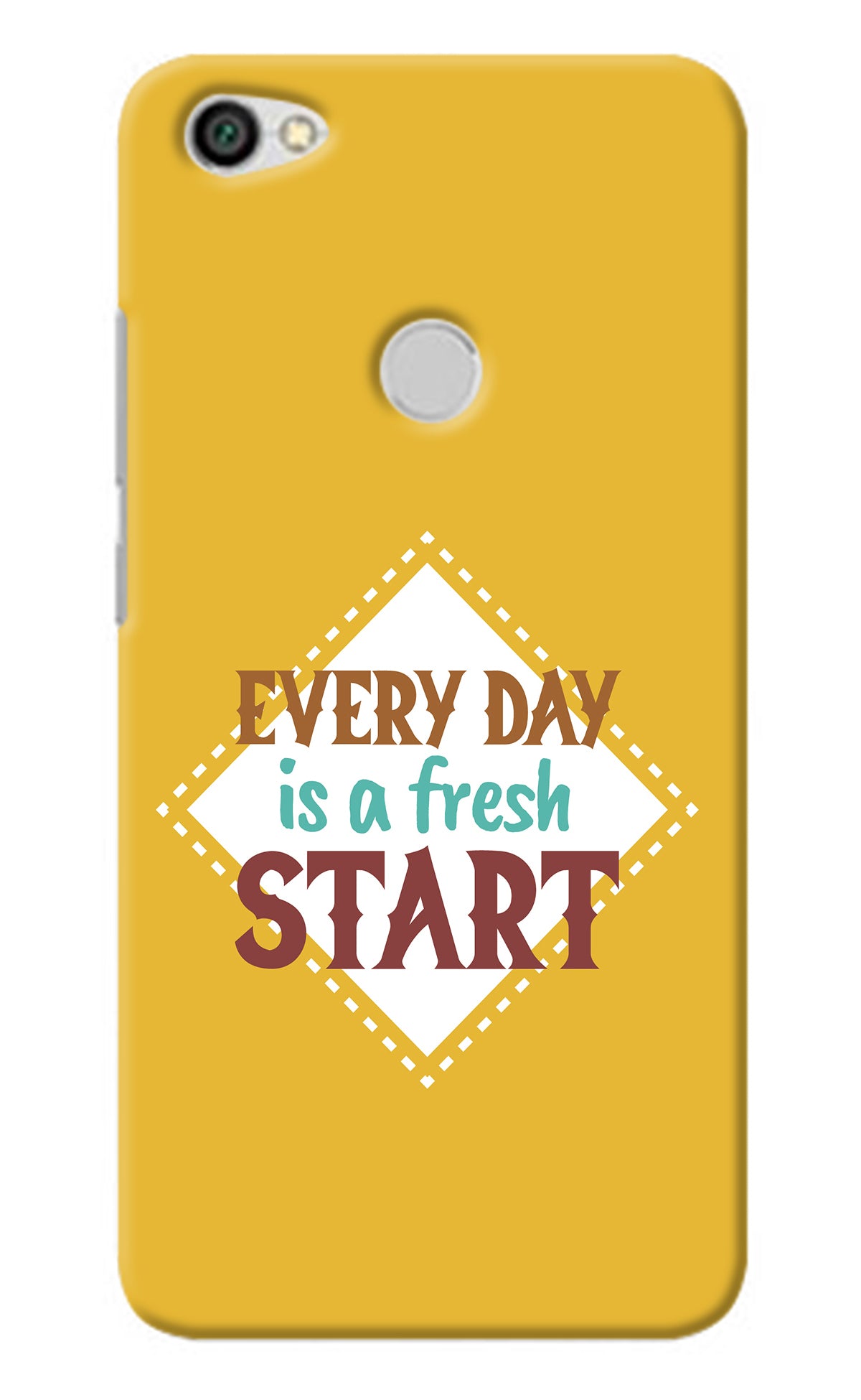 Every day is a Fresh Start Redmi Y1 Back Cover