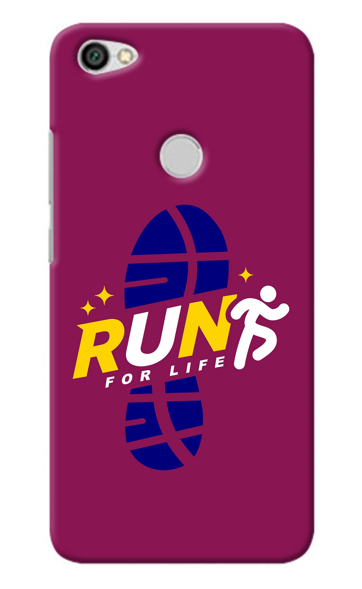 Run for Life Redmi Y1 Back Cover