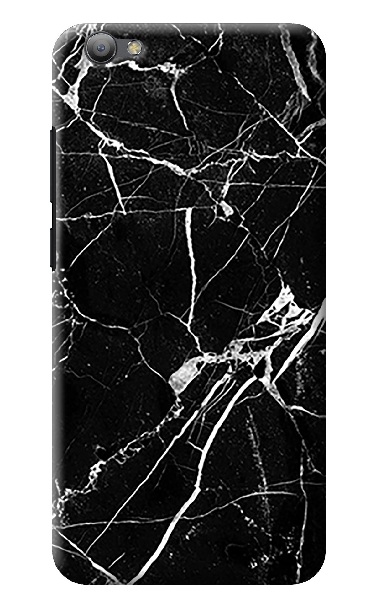 Black Marble Pattern Vivo V5/V5s Back Cover