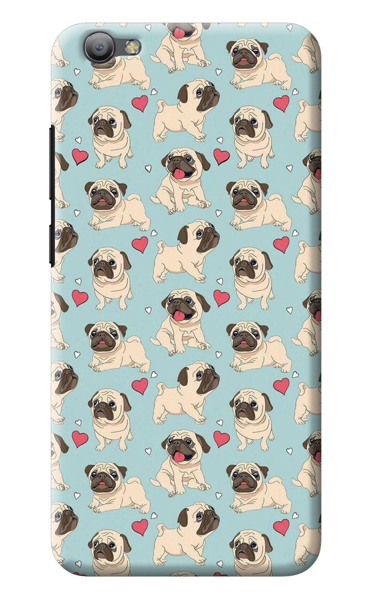 Pug Dog Vivo V5/V5s Back Cover