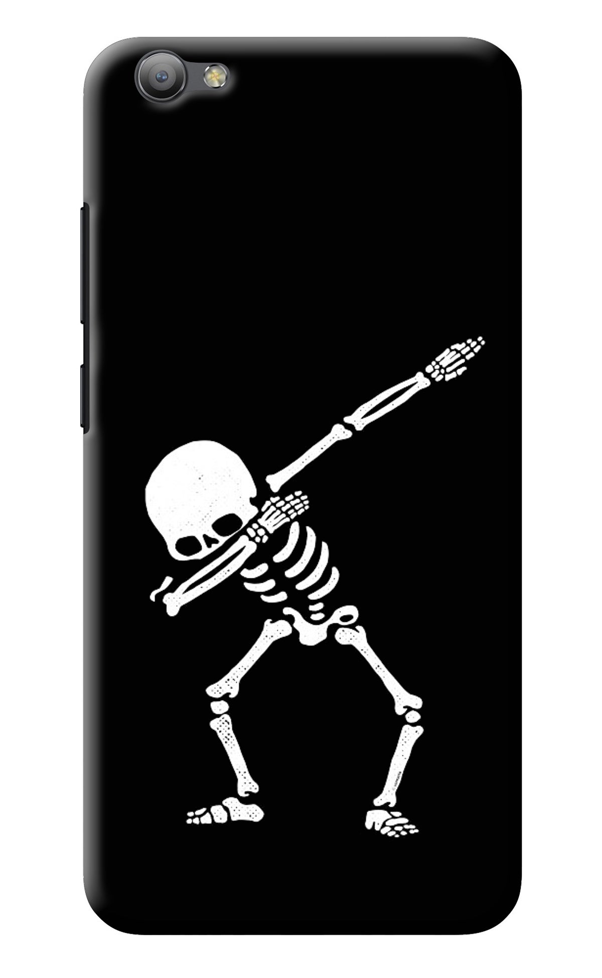 Dabbing Skeleton Art Vivo V5/V5s Back Cover