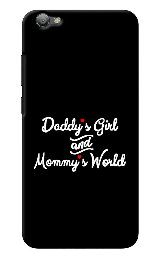 Daddy's Girl and Mommy's World Vivo V5/V5s Back Cover