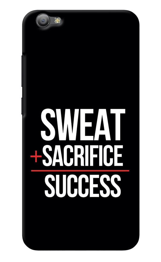 Sweat Sacrifice Success Vivo V5/V5s Back Cover