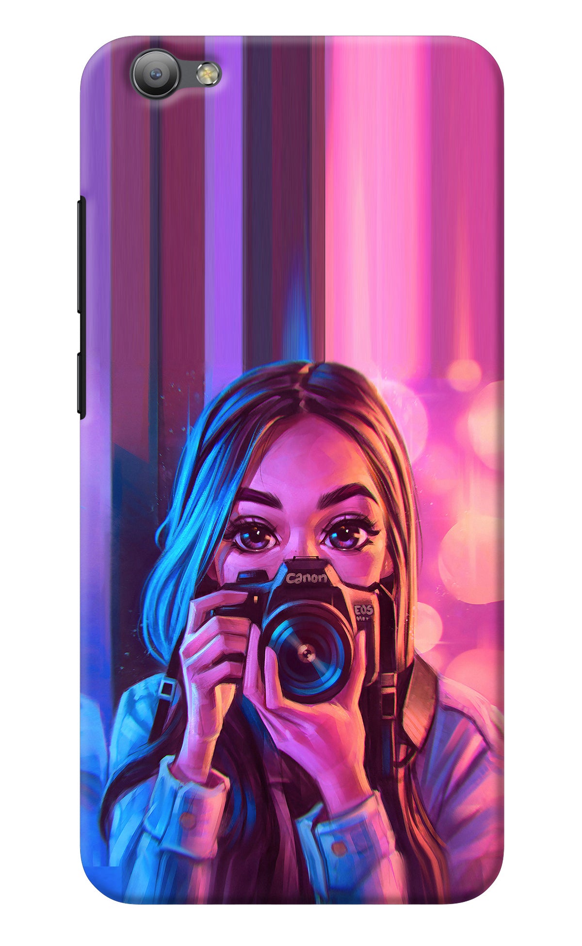 Girl Photographer Vivo V5/V5s Back Cover