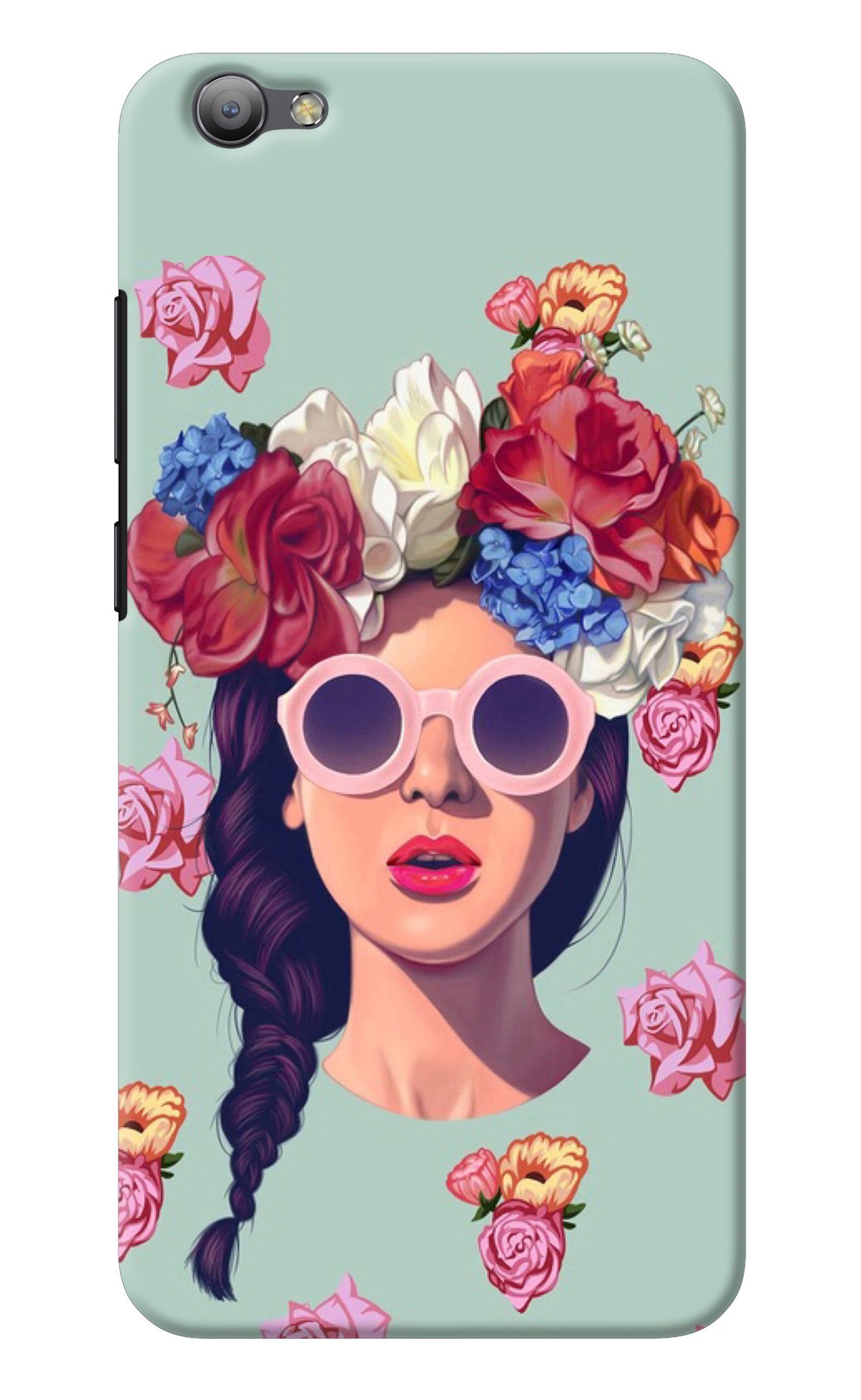 Pretty Girl Vivo V5/V5s Back Cover