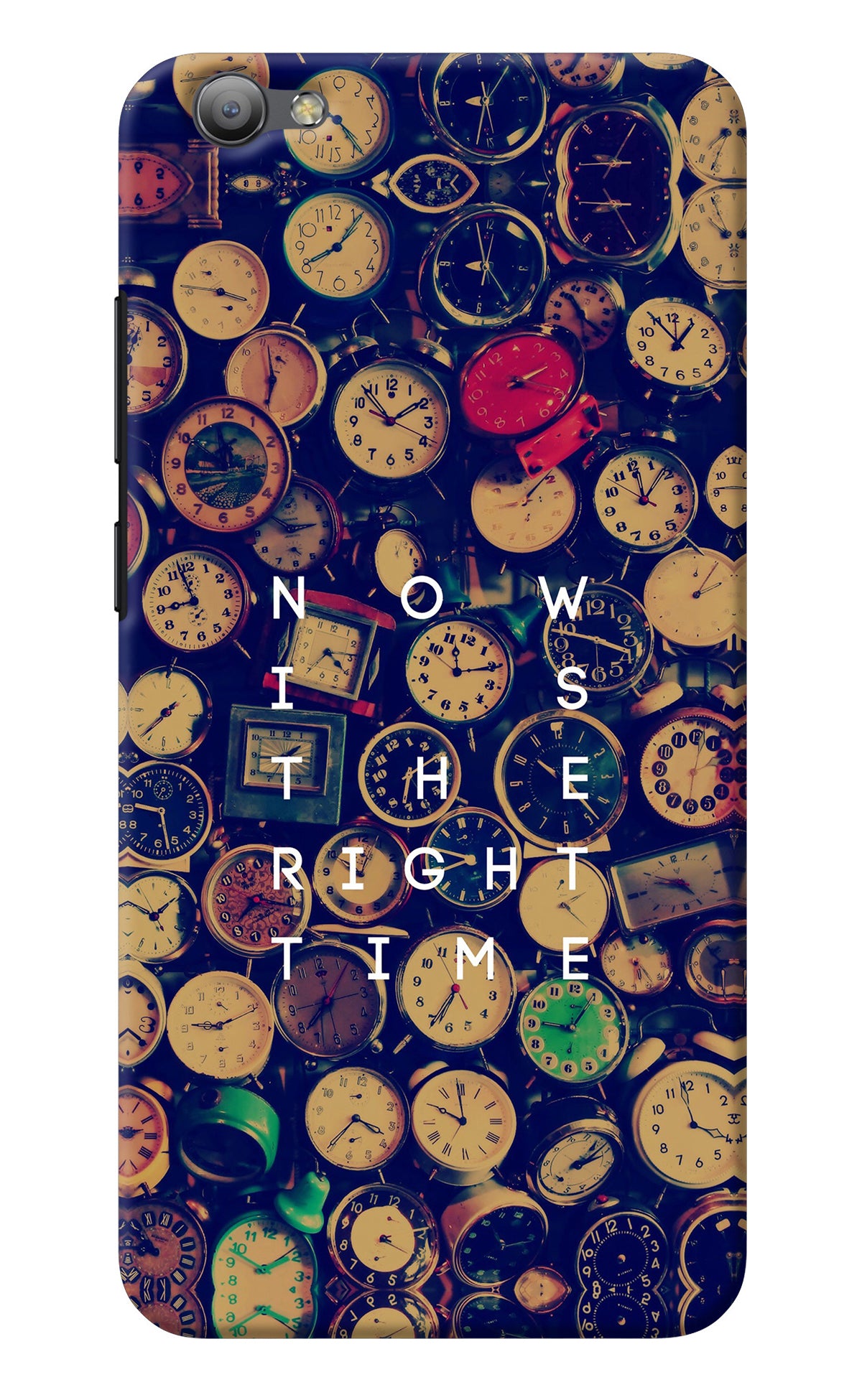 Now is the Right Time Quote Vivo V5/V5s Back Cover