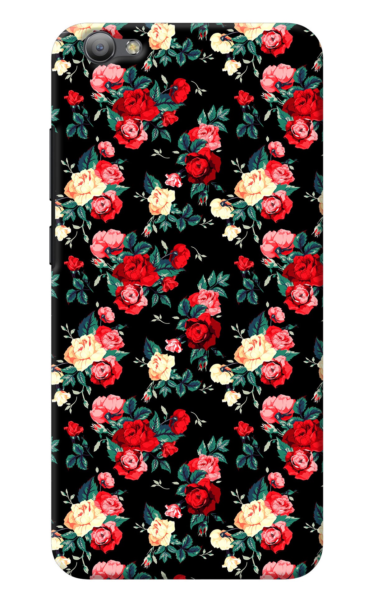 Rose Pattern Vivo V5/V5s Back Cover