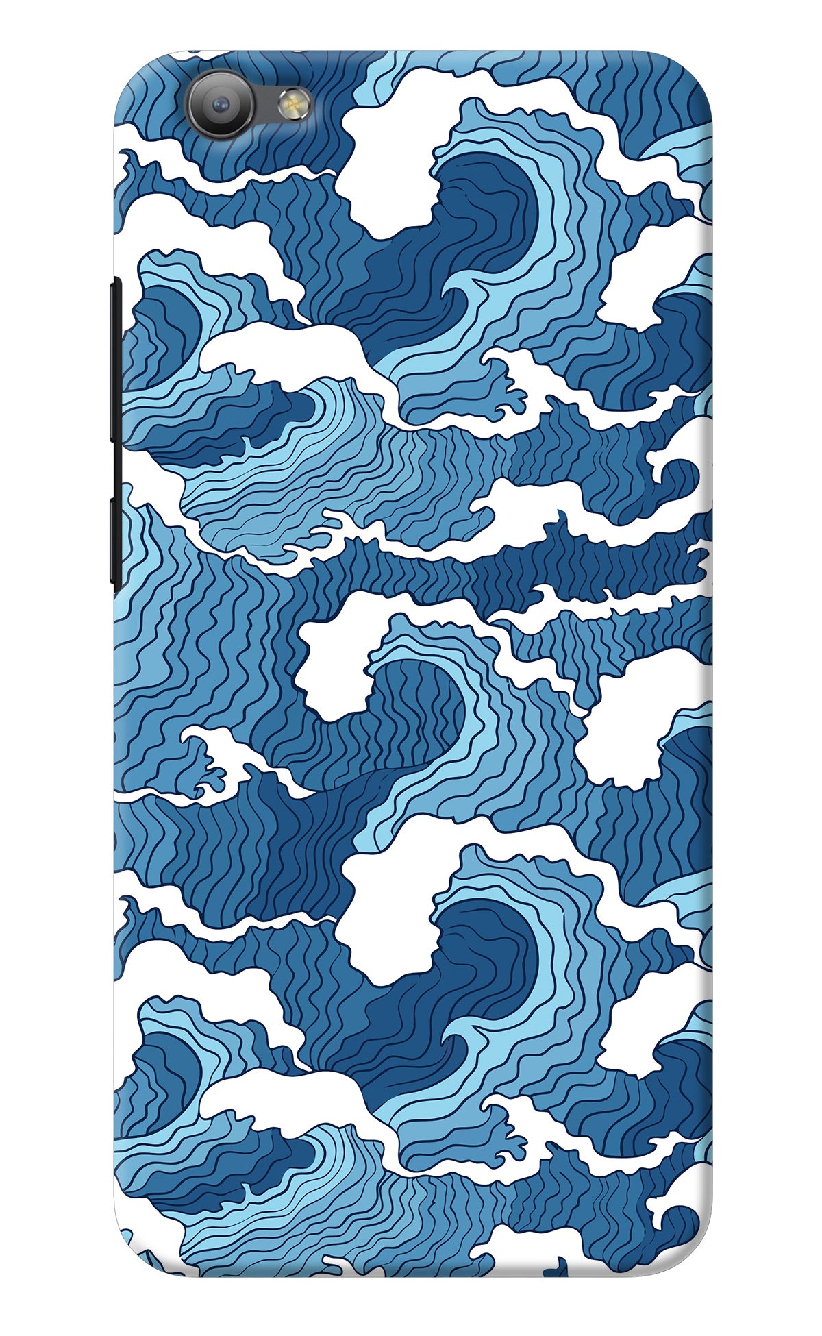 Blue Waves Vivo V5/V5s Back Cover