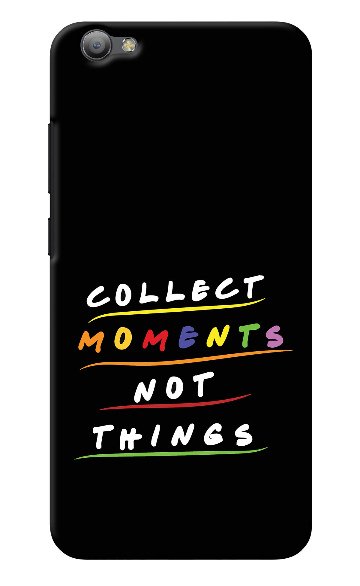 Collect Moments Not Things Vivo V5/V5s Back Cover