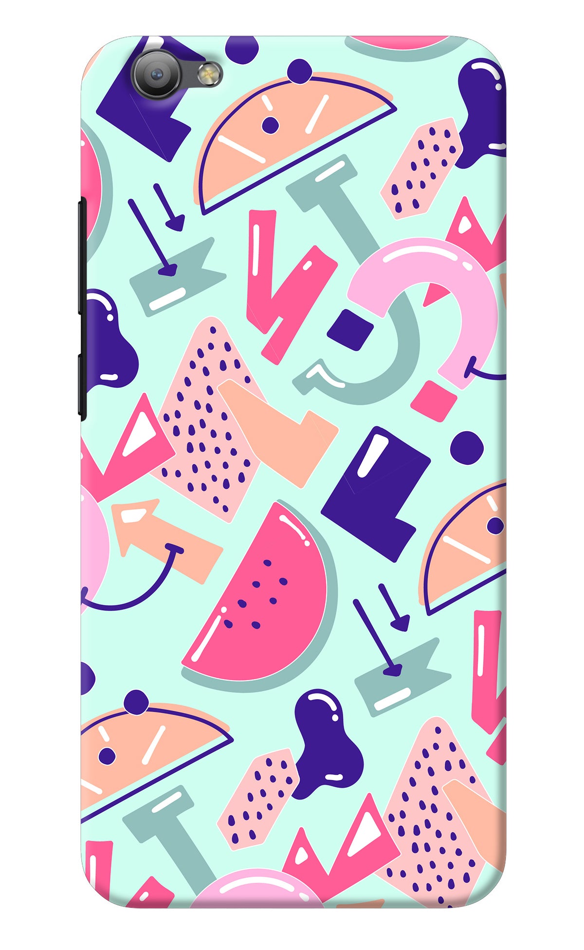 Doodle Pattern Vivo V5/V5s Back Cover