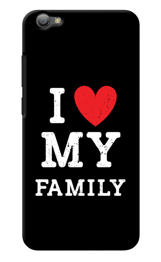 I Love My Family Vivo V5/V5s Back Cover