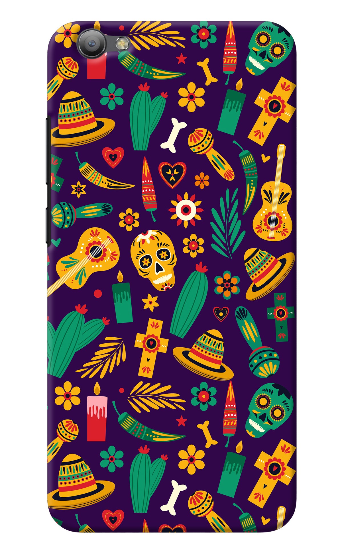 Mexican Artwork Vivo V5/V5s Back Cover