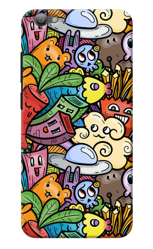 Veggie Doodle Vivo V5/V5s Back Cover