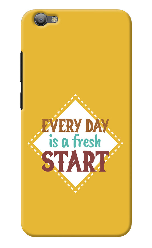 Every day is a Fresh Start Vivo V5/V5s Back Cover