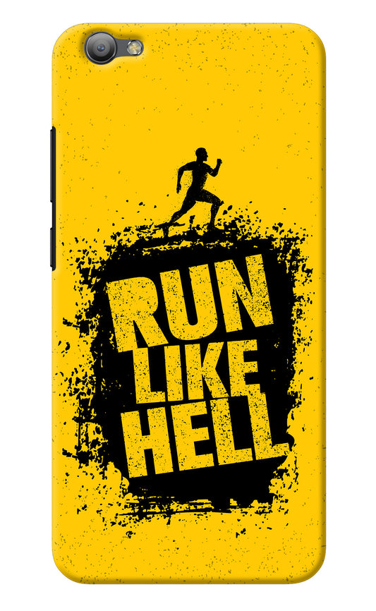 Run Like Hell Vivo V5/V5s Back Cover