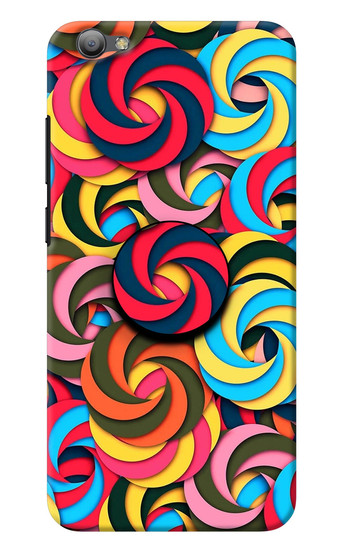 Spiral Pattern Vivo V5/V5s Pop Case