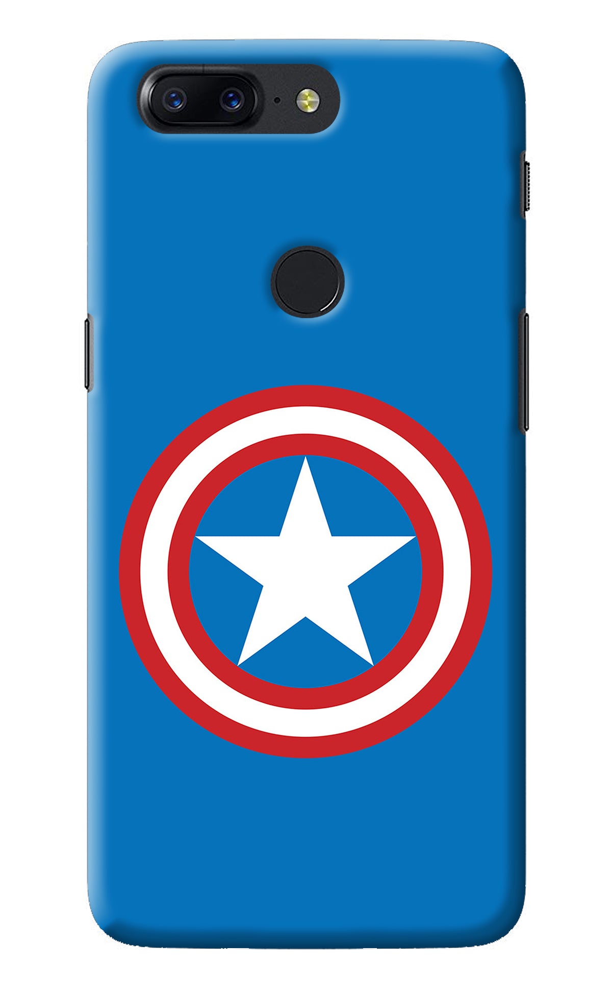 Captain America Logo Oneplus 5T Back Cover