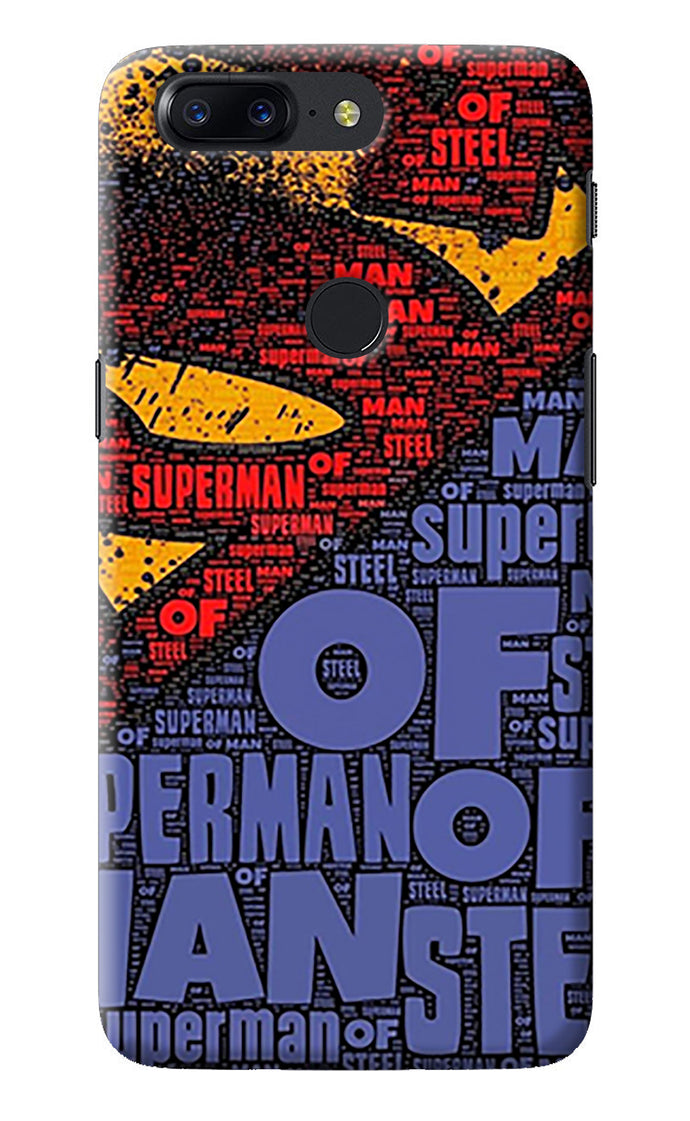 Superman Oneplus 5T Back Cover