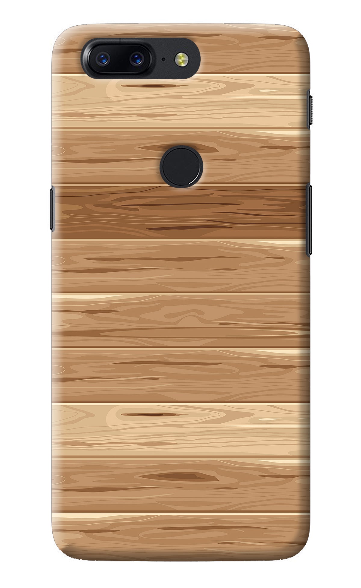 Wooden Vector Oneplus 5T Back Cover