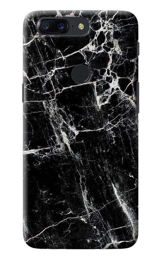 Black Marble Texture Oneplus 5T Back Cover