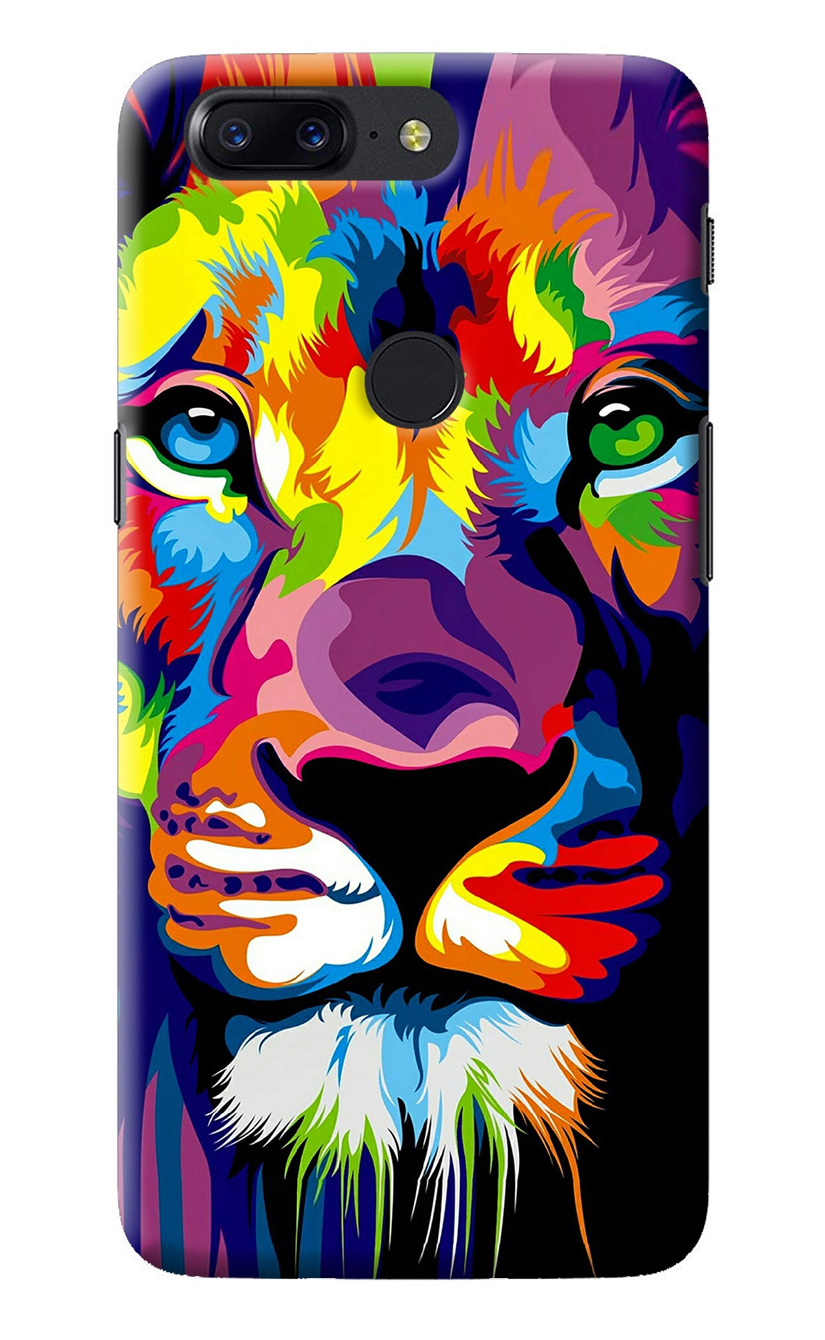 Lion Oneplus 5T Back Cover