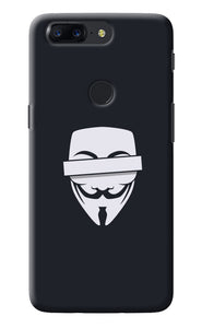 Anonymous Face Oneplus 5T Back Cover