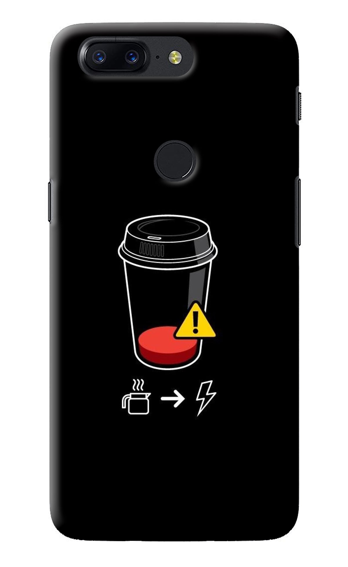Coffee Oneplus 5T Back Cover