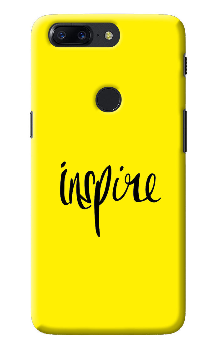 Inspire Oneplus 5T Back Cover