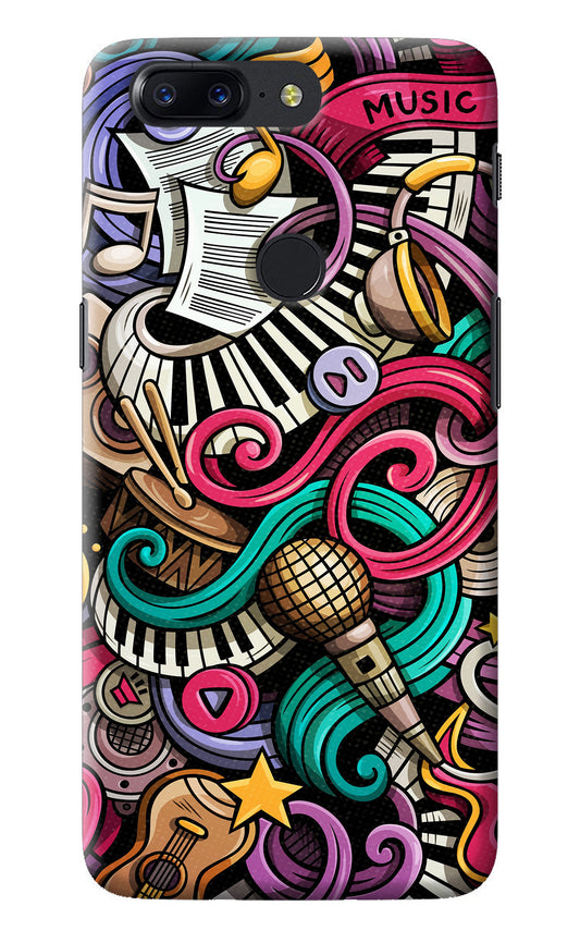 Music Abstract Oneplus 5T Back Cover