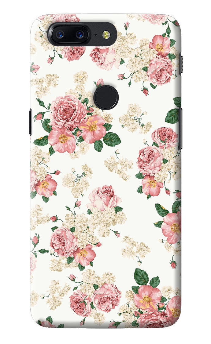 Flowers Oneplus 5T Back Cover