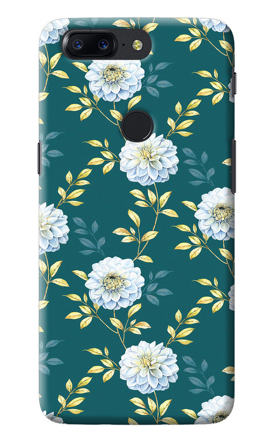Flowers Oneplus 5T Back Cover
