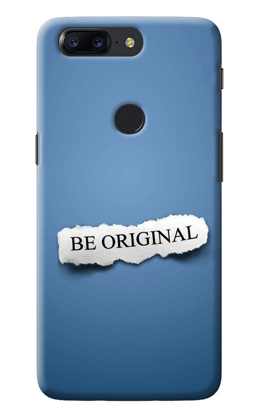 Be Original Oneplus 5T Back Cover
