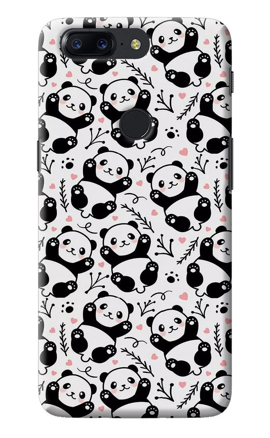 Cute Panda Oneplus 5T Back Cover