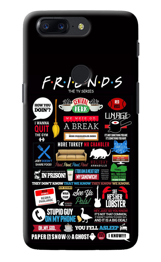 FRIENDS Oneplus 5T Back Cover