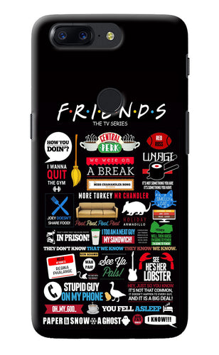 FRIENDS Oneplus 5T Back Cover