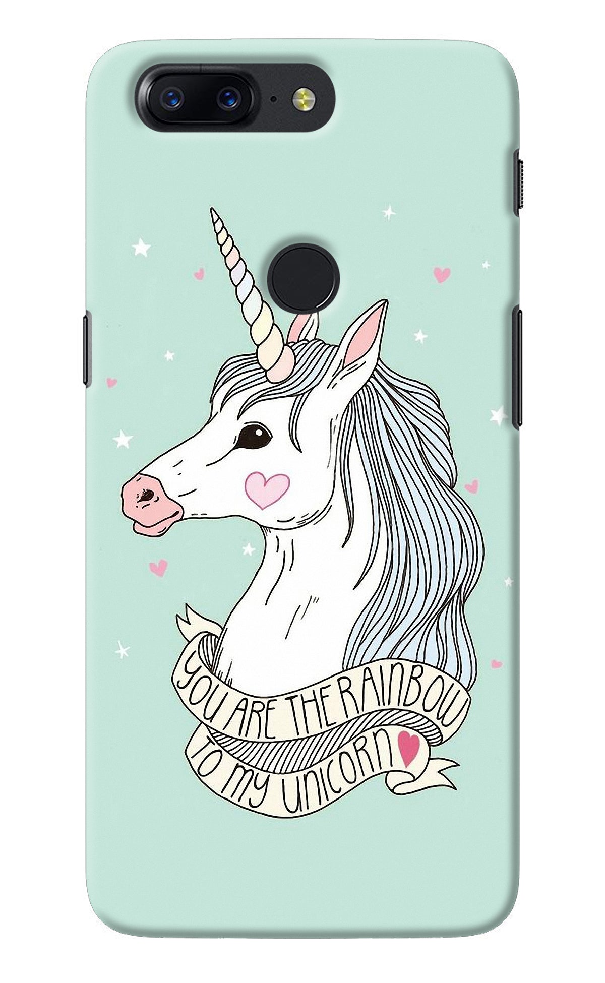 Unicorn Wallpaper Oneplus 5T Back Cover