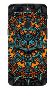 Angry Owl Art Oneplus 5T Back Cover