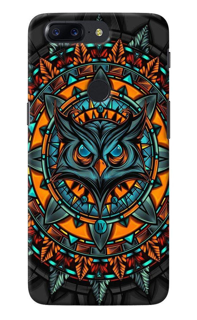 Angry Owl Art Oneplus 5T Back Cover