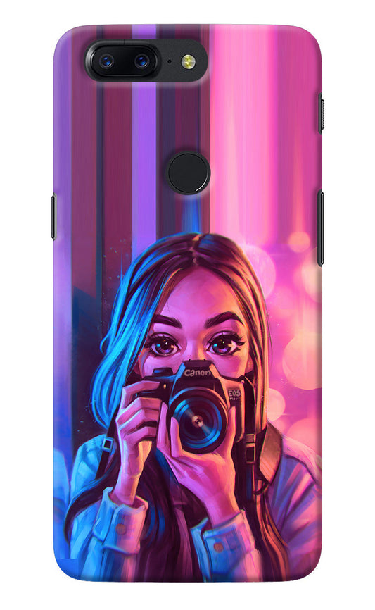 Girl Photographer Oneplus 5T Back Cover