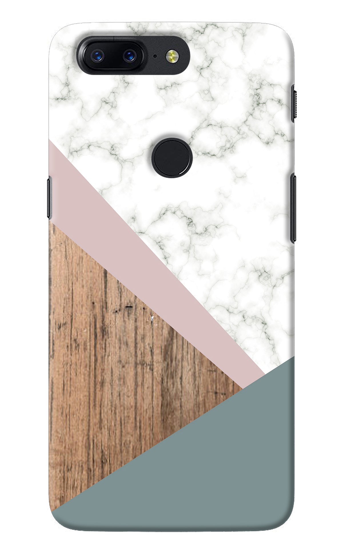 Marble wood Abstract Oneplus 5T Back Cover