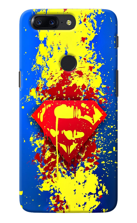 Superman logo Oneplus 5T Back Cover