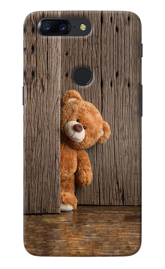 Teddy Wooden Oneplus 5T Back Cover