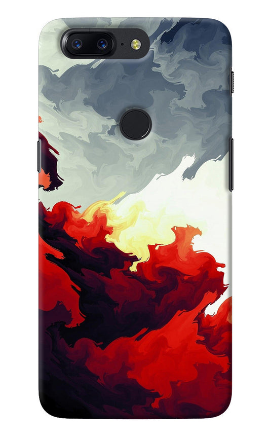 Fire Cloud Oneplus 5T Back Cover