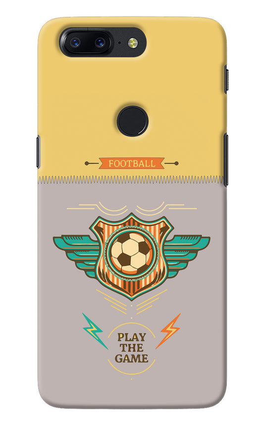 Football Oneplus 5T Back Cover