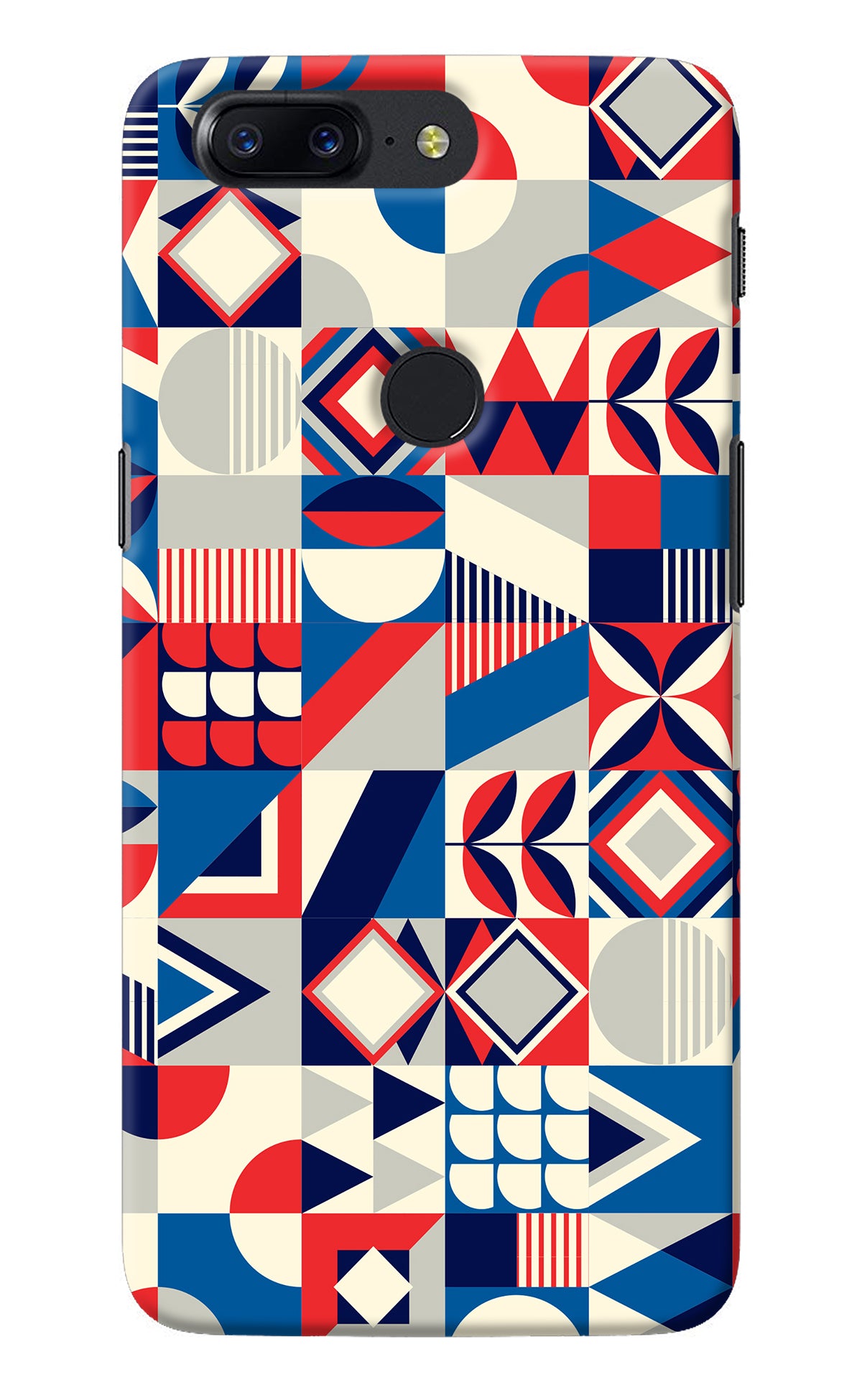 Colorful Pattern Oneplus 5T Back Cover