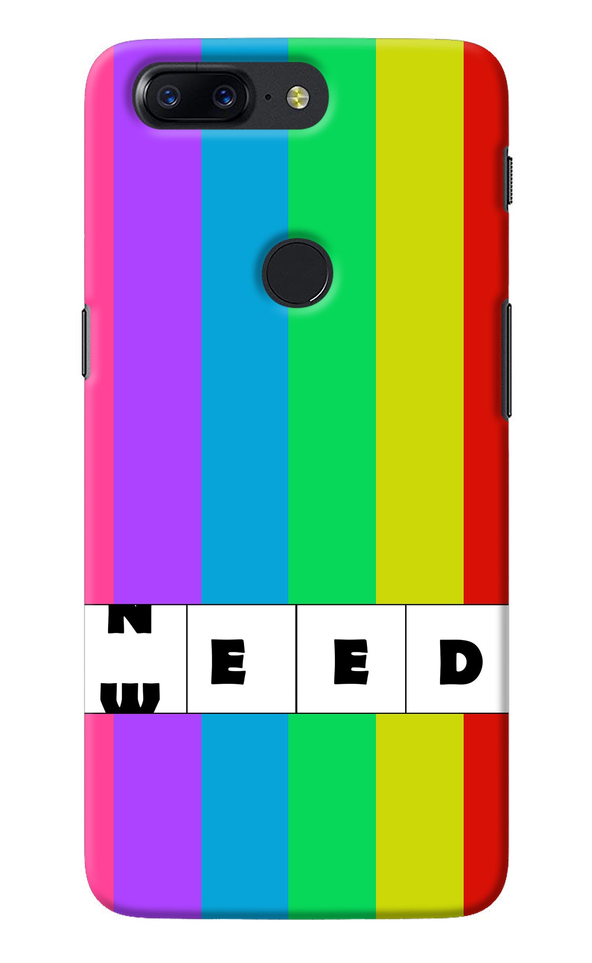 Need Weed Oneplus 5T Back Cover