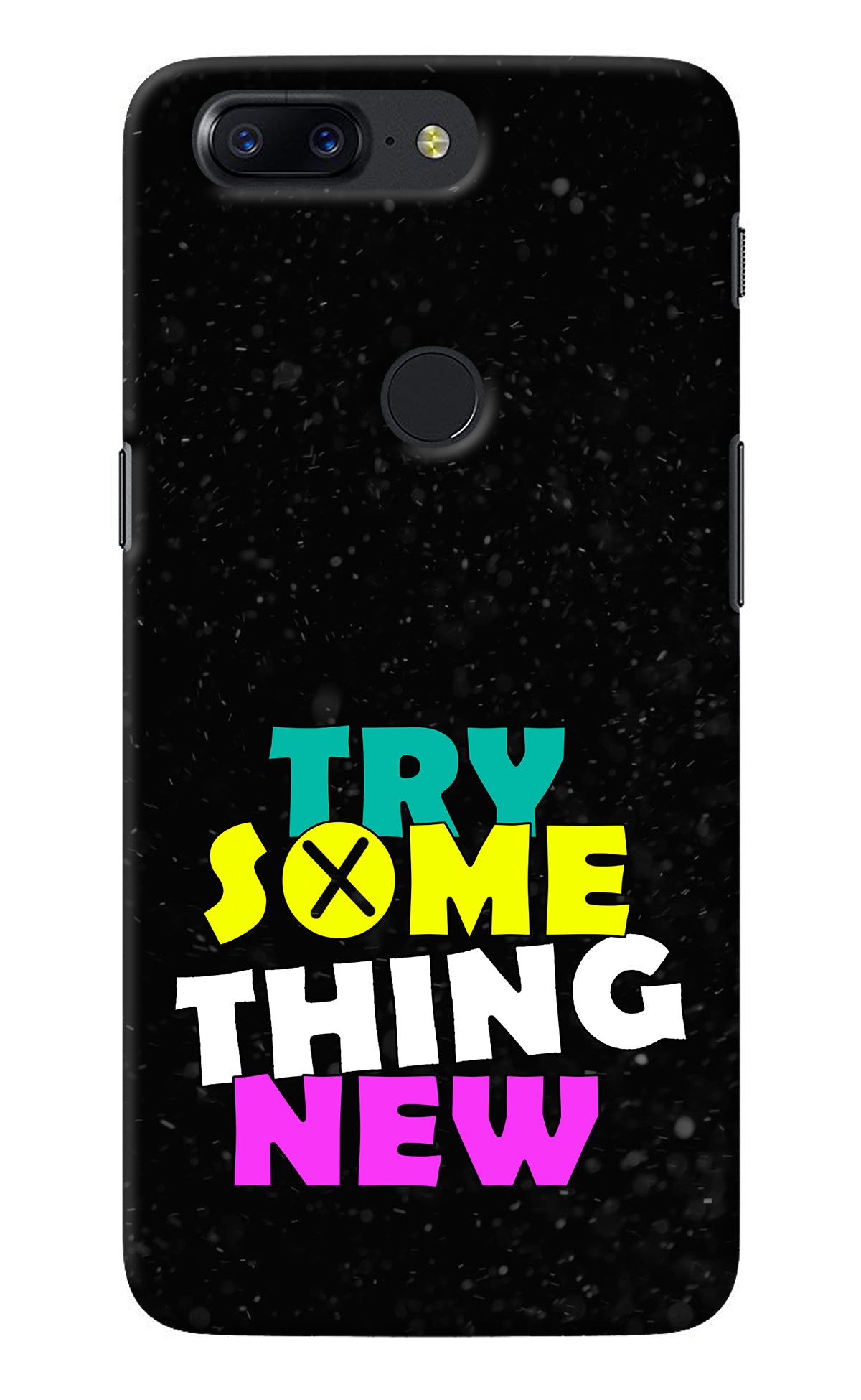 Try Something New Oneplus 5T Back Cover