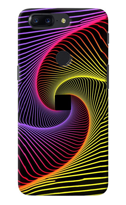 Colorful Strings Oneplus 5T Back Cover