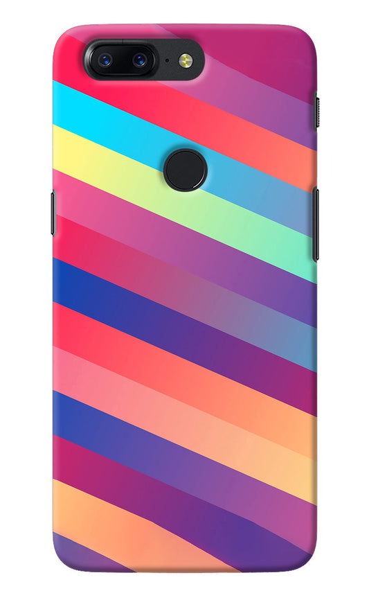 Stripes color Oneplus 5T Back Cover